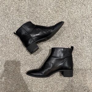 Copper Key Black Ankle Booties